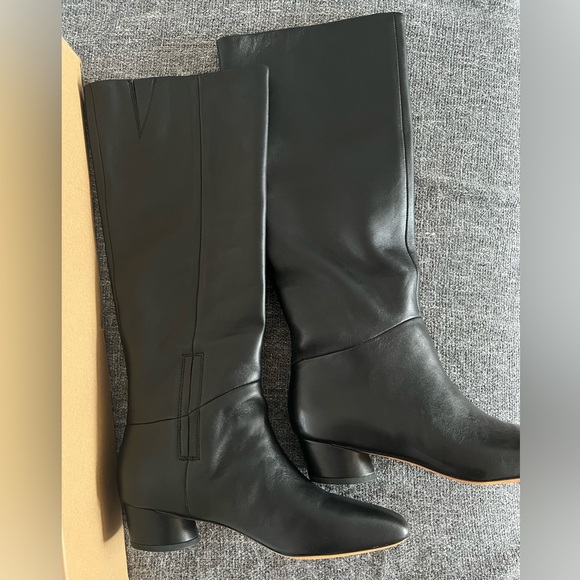 Vince - Ramona Leather Knee Boots - Picture 9 of 9